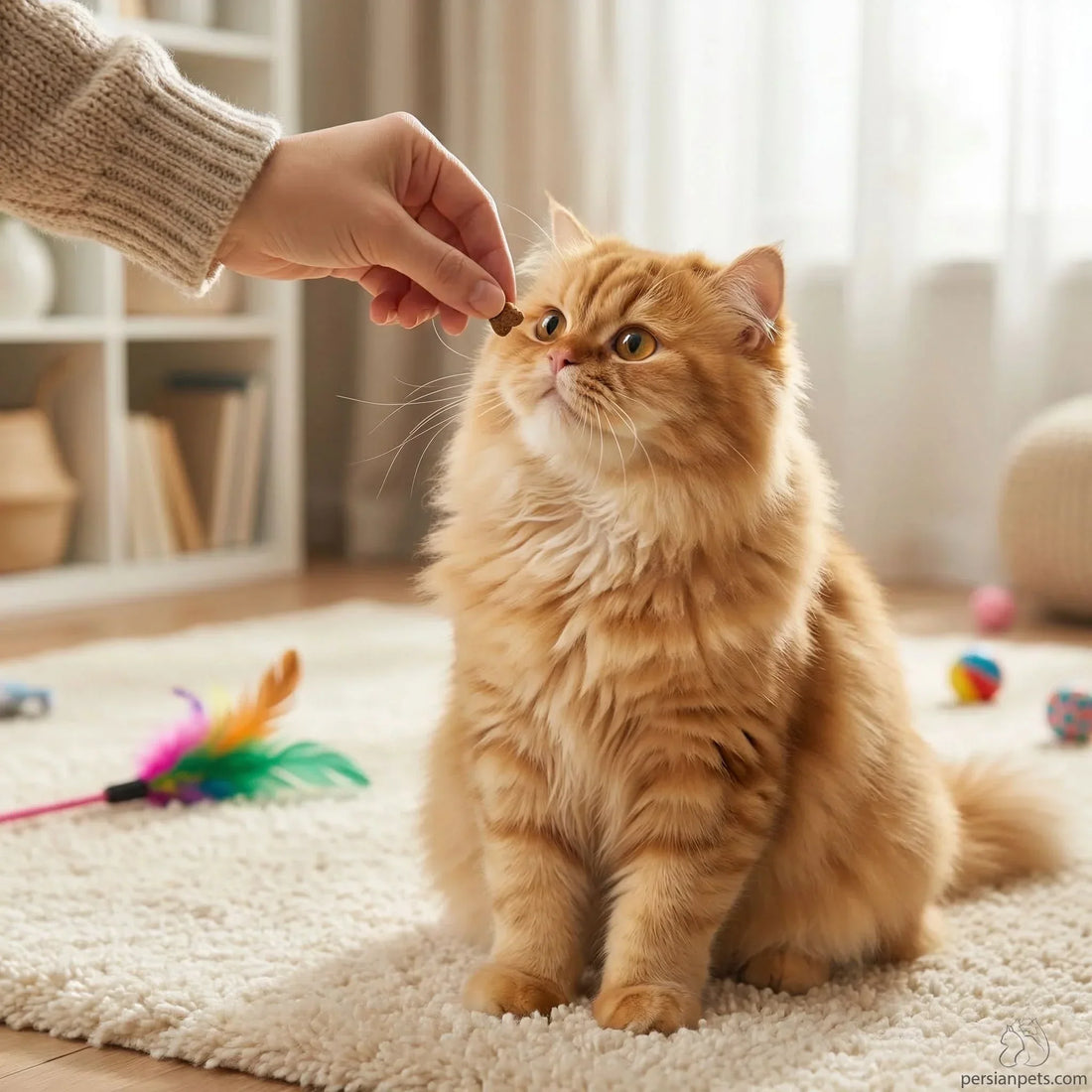 Seven effective ways to train your Persian cat at home