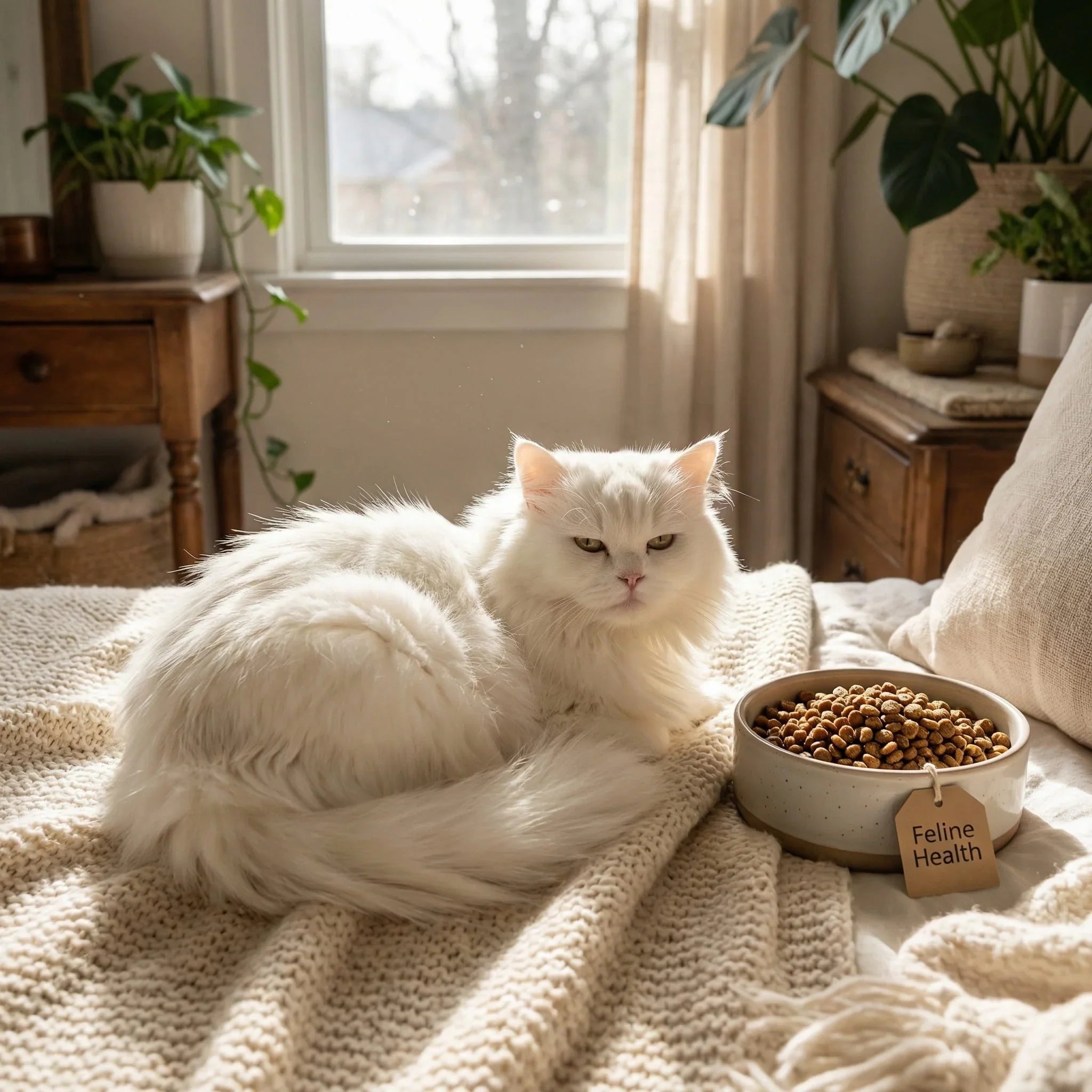 Signs of pregnancy and nutritional care for mother Persian cats
