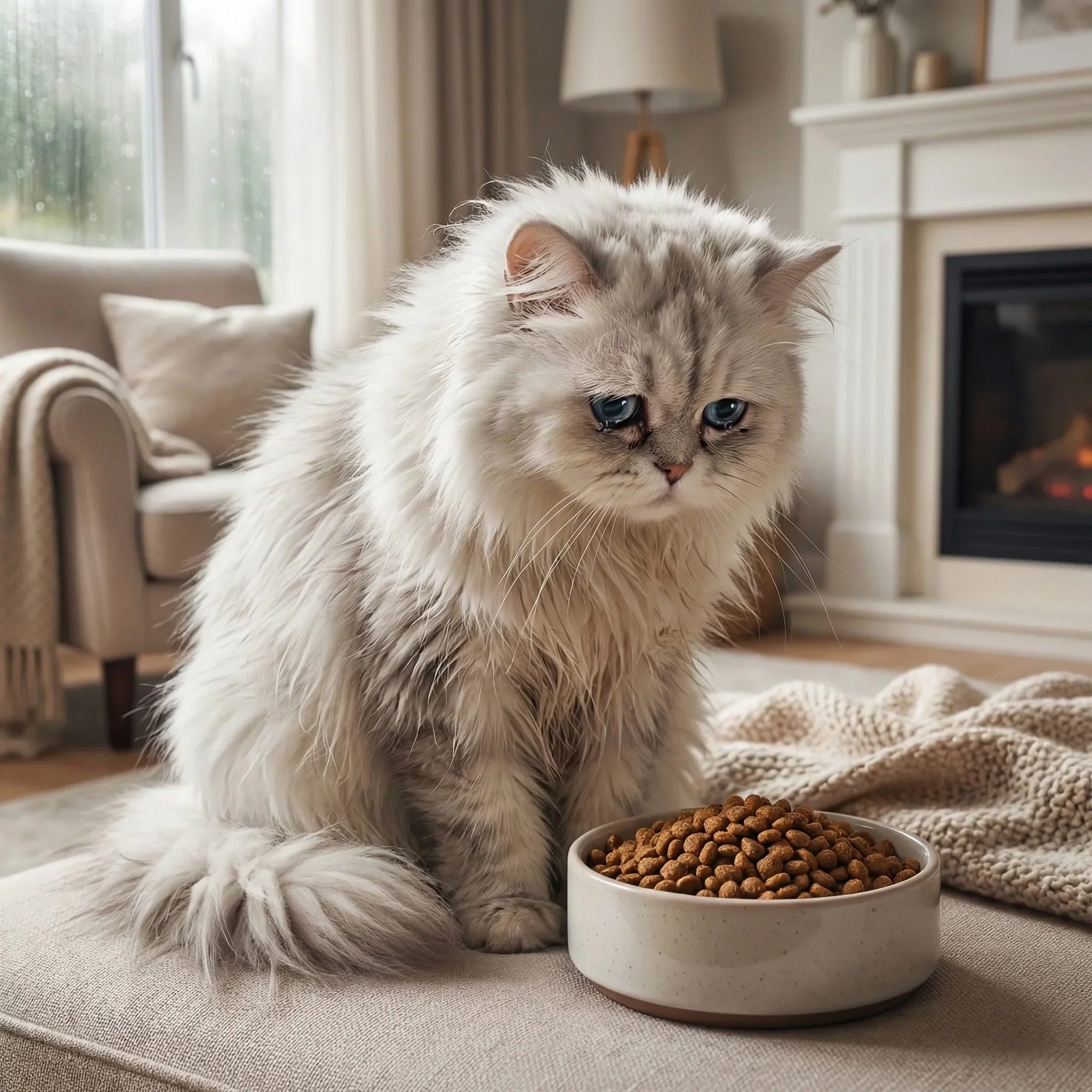 Essential steps to take if your Persian cat stops eating