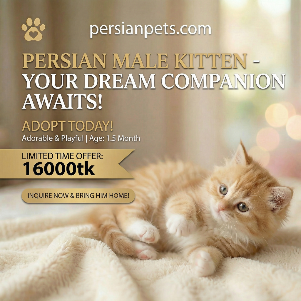 Brown Male Kitten 1.5 Months - Playful and Adorable Companion