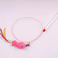 cat toys Interactive Cat Toy Funny Simulation Feather Fish with Bell Stick Toys for Kitten Playing Teaser Wand Toy Interactive Cat Toy Funny Simulation Feather Fish with Bell Stick Toys for Kitten Playing Teaser Wand Toy