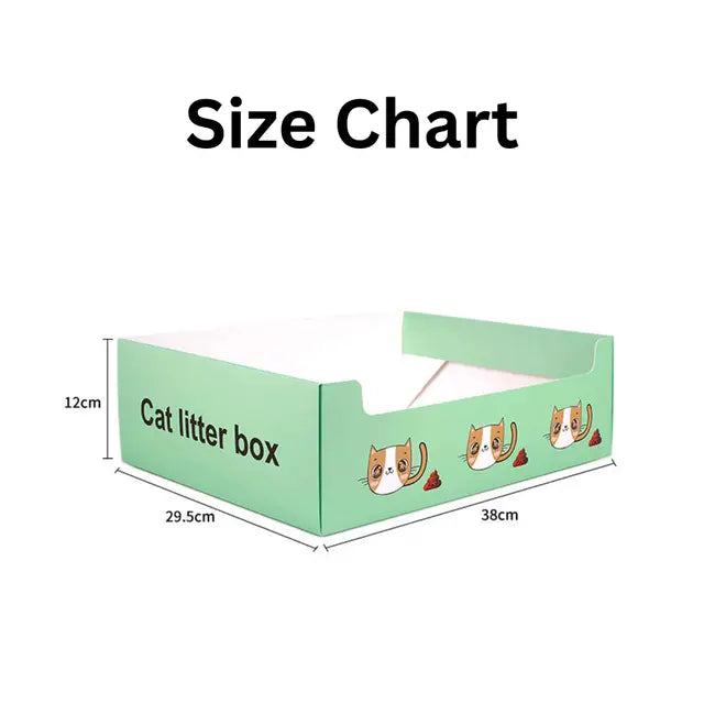 cat litter Large Disposable & Portable Folding Cat Litter Box Large Disposable & Portable Folding Cat Litter Box