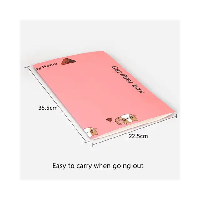 cat litter Large Disposable & Portable Folding Cat Litter Box Large Disposable & Portable Folding Cat Litter Box