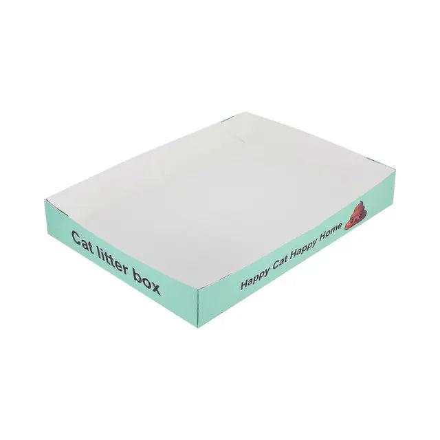 cat litter Medium Disposable & Portable Folding Cat Litter Box Medium Disposable & Portable Folding Cat Litter Box