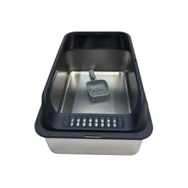 cat litter Stainless Steel Cat Litter box with Scoop Stainless Steel Cat Litter box with Scoop