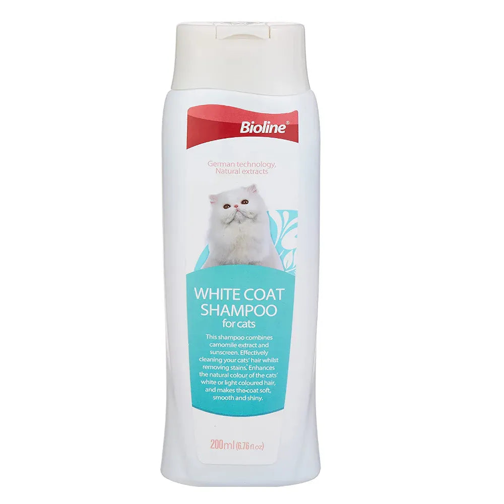 Bioline White Coat Cat Shampoo 200ml Bioline White Coat Cat Shampoo 200ml